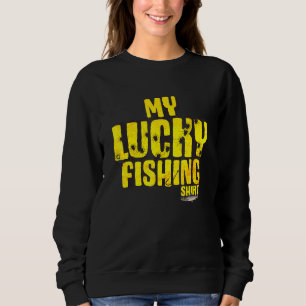My Lucky Fishing Costume - Freshwater Fish Bass Fi Sweatshirt