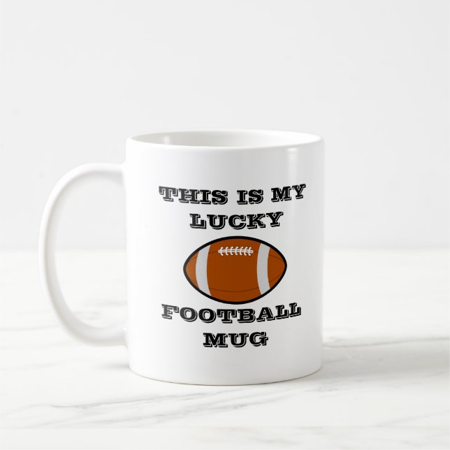 My Lucky Football Mug (Left)
