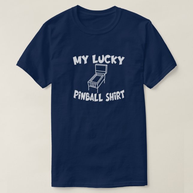 My Lucky Pinball Shirt (Design Front)