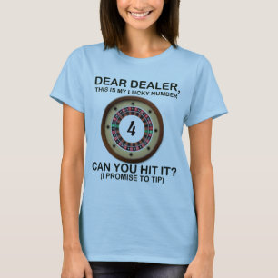 My Lucky Roulette Number T-Shirt