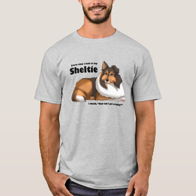 My Lucky Sheltie T-Shirt (Front)