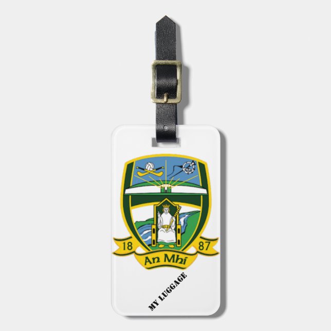 My Luggage Tag County Meath (Front Vertical)