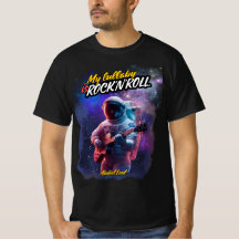 My Lullaby is Rock and Roll Camiseta (Astronauta)