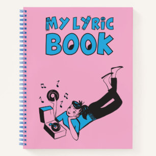 My Lyric Book "Tune Tote" inspired journal