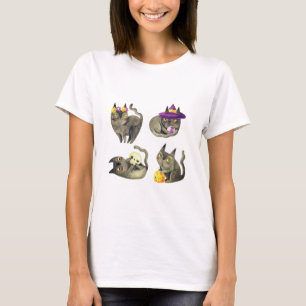 My Magic Mood Cute Mystical Cat Graphic T-Shirt