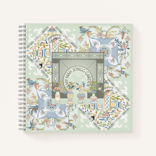 My Mah Jongg Garden Notebook (Front)