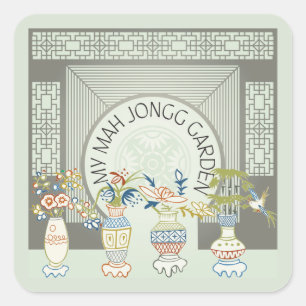 My Mah Jongg Garden Stickers