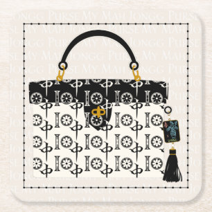 My Mah Jongg Purse Coasters