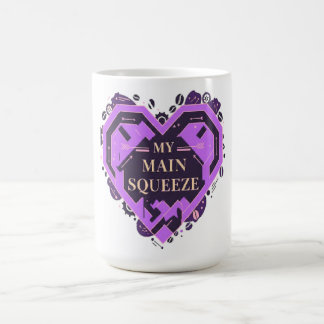 My Main Squeeze – Purple Coffee Love Valentine Mug