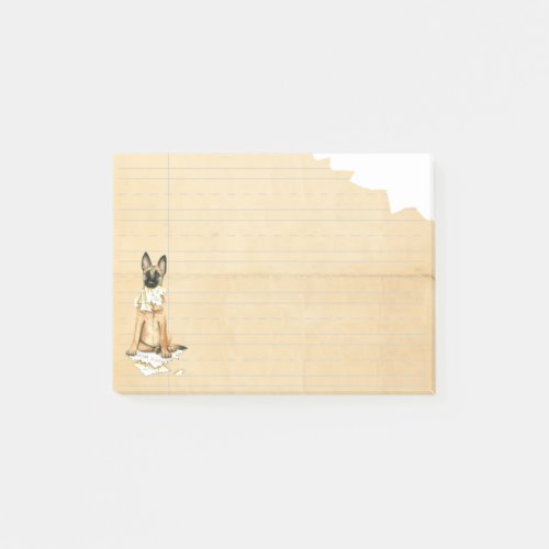 My Malinois Ate My Homework Post_it Notes