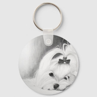 My Maltese Keychain