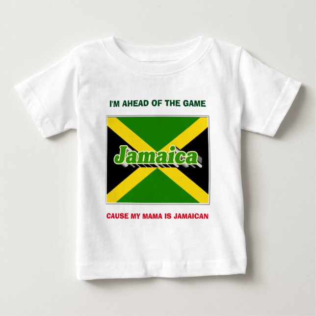 MY MAMA IS JAMAICAN BABY T-Shirt (Front)