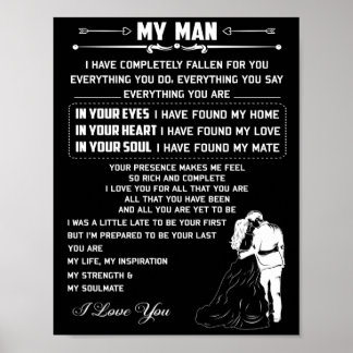 My Man Poster