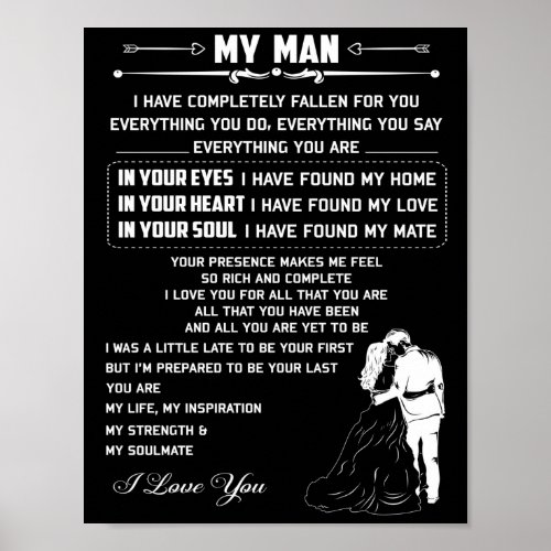 My Man Poster