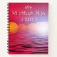 My Manifestation Journal Orbs Pink Water