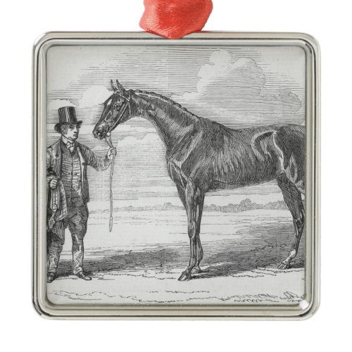 My Mary', winner of the Yorkshire Handicap Metal Ornament