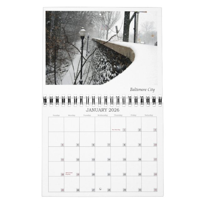 My Maryland Calendar (Jan 2026)