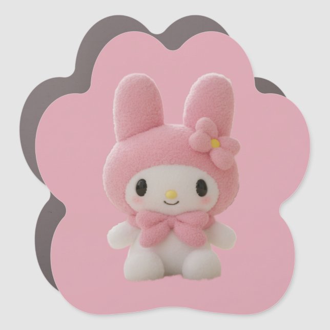 My melody fridge magnet paw shape (Front)
