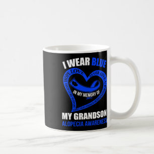 My Memory Of My Grandson Alopecia Awareness Coffee Mug