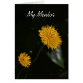 My Mentor (Front)