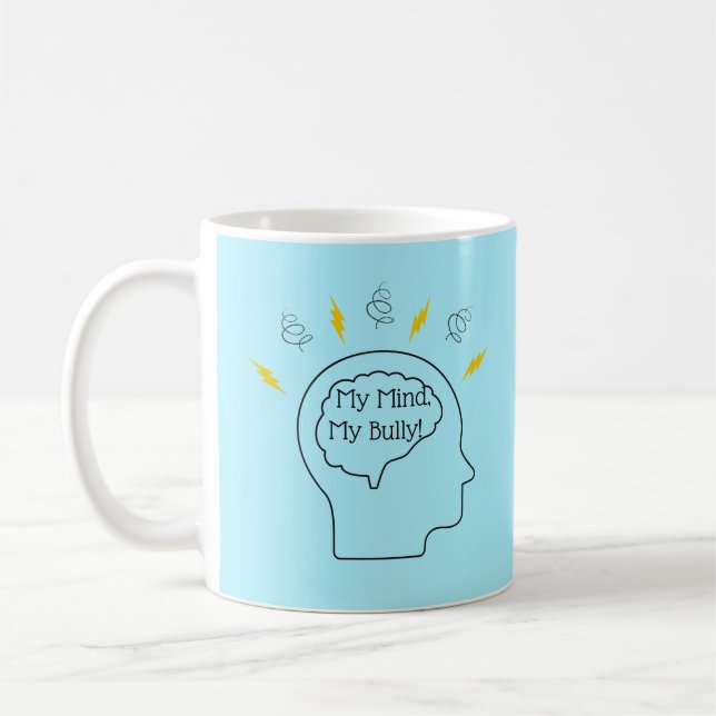 My Mind My Bully Tourette's syndrome Mug (Left)