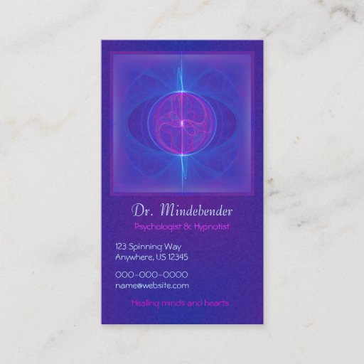 Customizable Mind's Eye Standard Card Business Cards