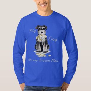 My Miniature Schnauzer Ate My Lesson Plan T-Shirt