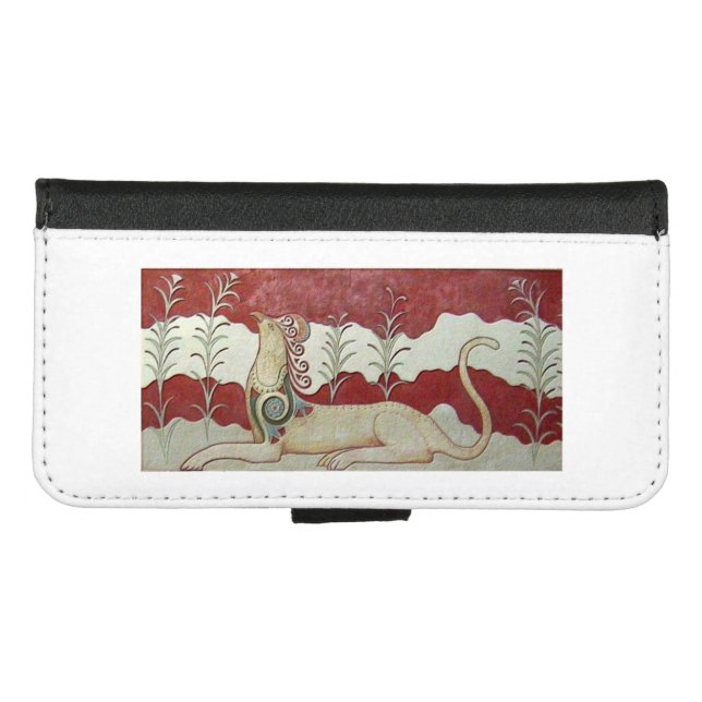 My Minoan Grifon posed elegantly on an IPhone Case (Front (Horizontal))