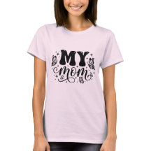 My Mom Aesthetic Butterfly Mother’s Day Shirt
