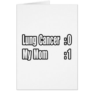 My Mom Beat Lung Cancer (Scoreboard) Cards