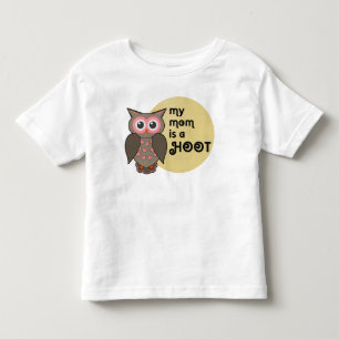 My mom is a hoot owl. Dad too. Toddler T-shirt