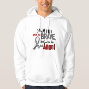 My Mom Is An Angel 1 Brain Cancer Hoodie
