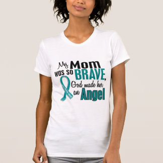 My Mom Is An Angel 1 Ovarian Cancer T-Shirt