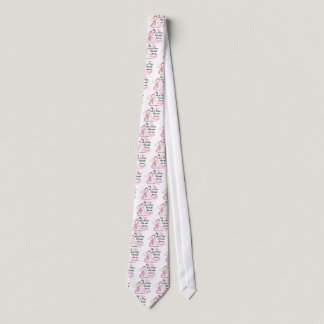 My Mom Is An Angel 2 Breast Cancer Neck Tie