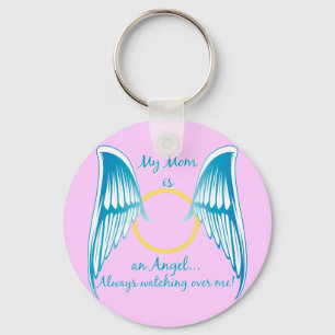 My Mom is an Angel Keychain