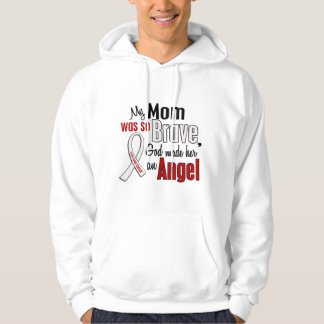 My Mom Is An Angel Lung Cancer Hoodie