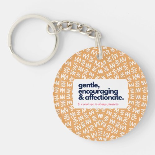 My Mom is Priceless_Gentle Encourage  Affection Keychain