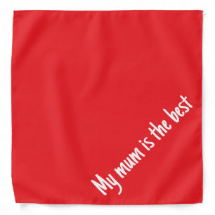 My Mom is the Best Dog Bandana 