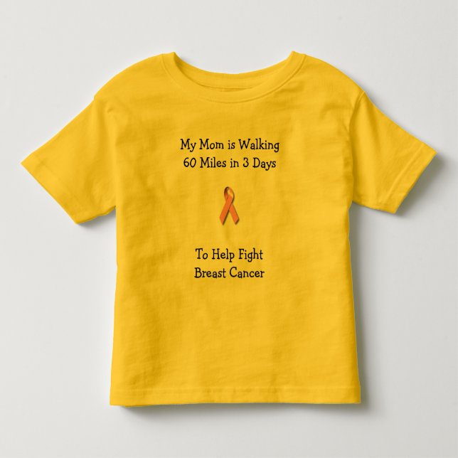 My Mom is Walking... Toddler T-shirt (Front)