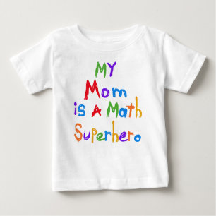 My Mom Math Superhero T-shirts and Gifts