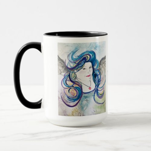 My mom my Angel mug drinkware