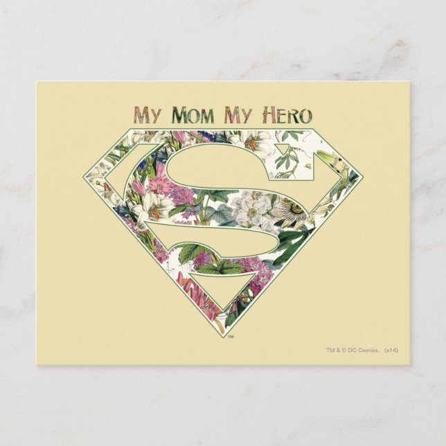 My Mom My Hero Postcard (Front)