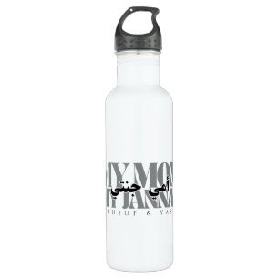 MY MOM MY JANNAH Personalized Gift for Muslim Mom Stainless Steel Water Bottle
