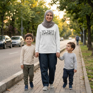 MY MOM MY JANNAH Personalized Gift for Muslim Mom T-Shirt