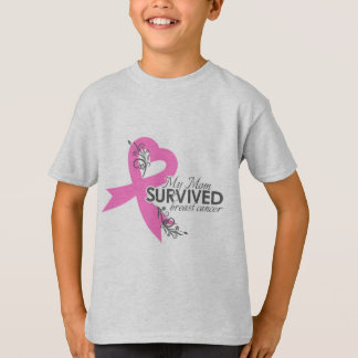 My Mom Survived Breast Cancer T-Shirt