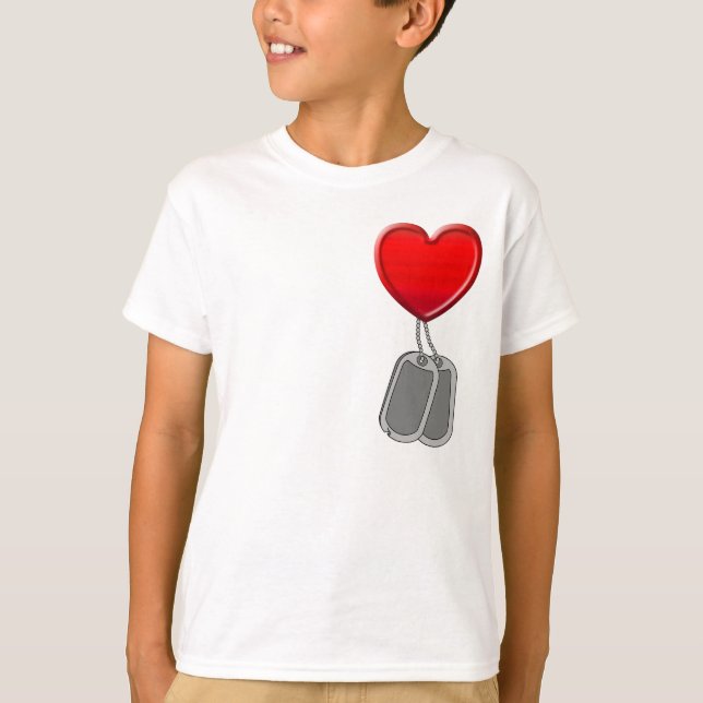 My Mom Wears Combat Boots T-Shirt (Front)