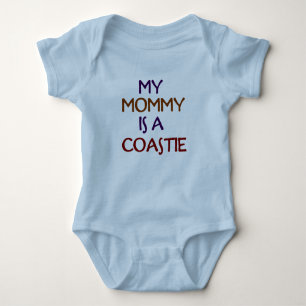 My Mommy Coastie Baby Bodysuit