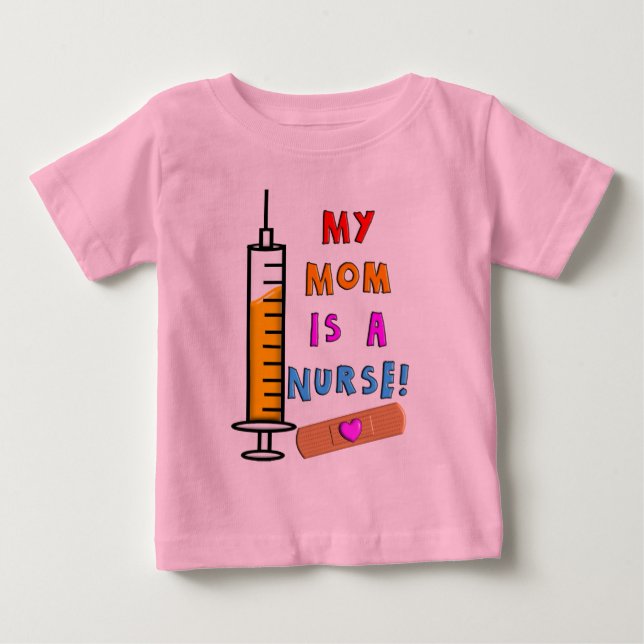 My Mommy is a Nurse Kids T-Shirts Big Bandaid (Front)