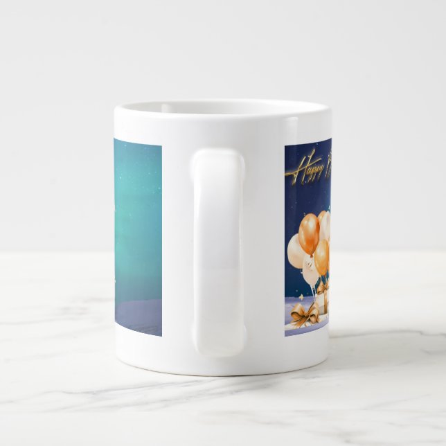 My Mommy is so special She works hard every night. Giant Coffee Mug (Back)