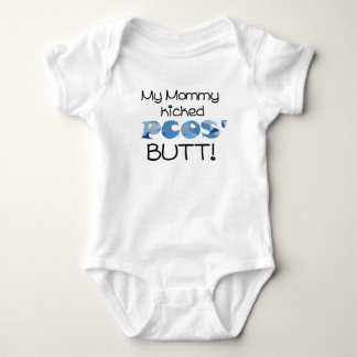 My Mommy Kicked PCOS' Butt! Baby Boy Bodysuit